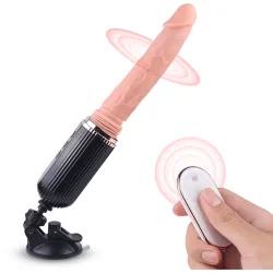 İleri Geri Hareketli Şarjlı Seks Makinesi – Uzaktan Kumandalı & Vantuzlu