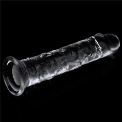 Farruz Yeni Nesil 18 Cm Süper Vantuzlu Özel Kalın Şeffaf Dildo Penis