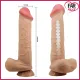 Baile 26 Cm Çift Katmanlı Kakırdaklı Dildo