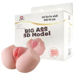 Big Masculino Isıtmalı Titreşimli Gerçekçi Mini Kalça Seti