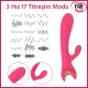 Dolce Pink 17 Fonksiyon G-Spot Soft Vibratör