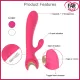 Dolce Pink 17 Fonksiyon G-Spot Soft Vibratör