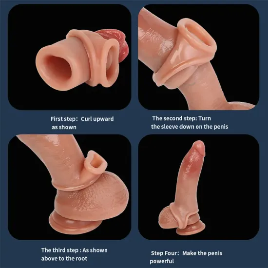 Farruz 19 Cm Bold Ultra Çift Katmanlı Testisli Penis Kılıfı Farruz 19 Cm Bold Ultra Çift Katmanlı Testisli Penis Kılıfı