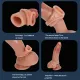 Farruz 19 Cm Bold Ultra Çift Katmanlı Testisli Penis Kılıfı Farruz 19 Cm Bold Ultra Çift Katmanlı Testisli Penis Kılıfı