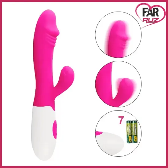 Farruz 30 Mod G-Spot Tavşan Vibratör