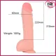 Farruz 31 Cm Gerçekçi Mega Kalın Dildo