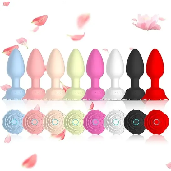 Farruz Angel Rose Titreşimli Soft Anal Tıkaç Farruz Angel Rose Titreşimli Soft Anal Tıkaç