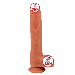 Farruz Long Calling Çift Katmanlı Ultra Gerçekçi Dildo