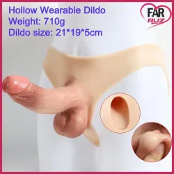 Farruz Pegg Satisfactory Giyilebilir İçi Boş Dildo