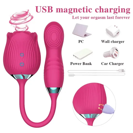 Farruz Pulsed Rose Emiş, Titreşim ve Darbe Vibratörü Farruz Pulsed Rose Emiş, Titreşim ve Darbe Vibratörü