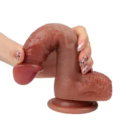 Farruz Satisfactory Blow Çift Katmanlı Ultra Gerçekçi Dildo