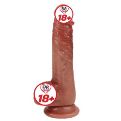 Farruz Satisfactory Blow Çift Katmanlı Ultra Gerçekçi Dildo