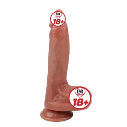 Farruz Satisfactory Plump Çift Katmanlı Ultra Gerçekçi Dildo