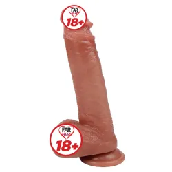 Farruz Satisfactory Slave Çift Katmanlı Ultra Gerçekçi Dildo