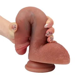 Farruz Satisfactory Spica Çift Katmanlı Ultra Gerçekçi Dildo