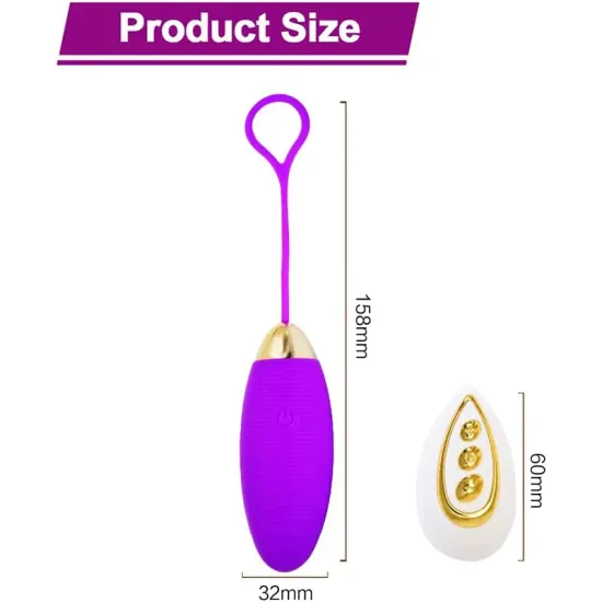 Farruz Uzaktan Kumandalı Titreşimli Yumurta Vibratör
