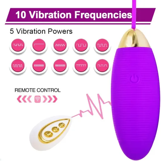 Farruz Uzaktan Kumandalı Titreşimli Yumurta Vibratör