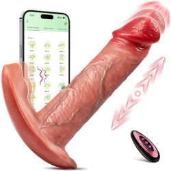 Farruz Wearable Hareketli Isıtmalı Giyilebilir Dildo