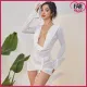 Farruz White Angel Seksi Dekolteli Transparan Elbise Farruz White Angel Seksi Dekolteli Transparan Elbise