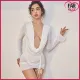 Farruz White Angel Seksi Dekolteli Transparan Elbise Farruz White Angel Seksi Dekolteli Transparan Elbise
