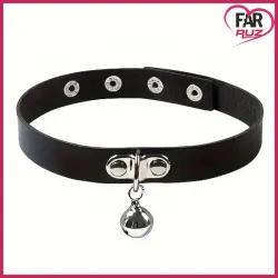 Gotik Punk Tarz Ayarlanabilir Zilli Choker