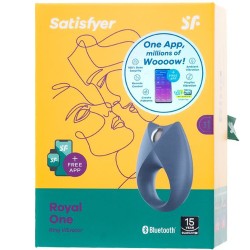 Farruz Satisfyer Royal One Blue Penis Halkası