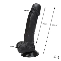 Jackie Maksimum 18 Cm Gerçekçi Tom  Dildo