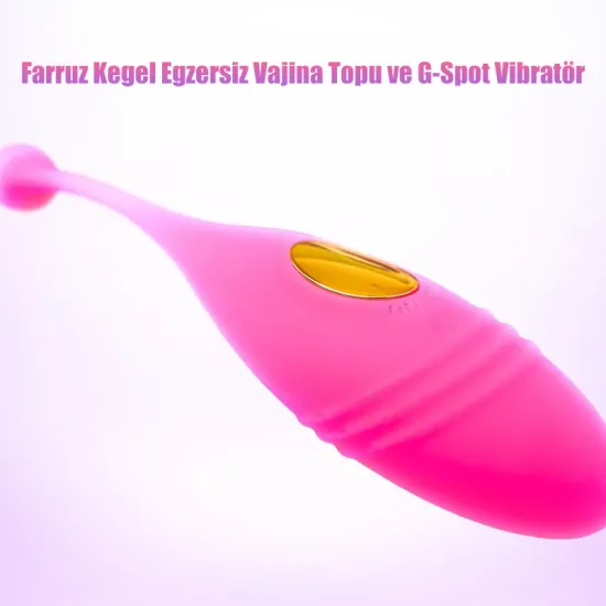 Kegel Egzersiz Vajina Topu ve G-Spot Vibratör