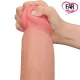 Lovetoy 36 Cm Çift Katmanlı Kayar Derili Dildo