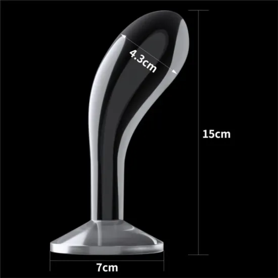 Lovetoy Flawless Clear 15 Cm Big Anal Plug