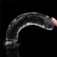 Lovetoy Flawless Clear 18 Cm Şeffaf Düz Dildo