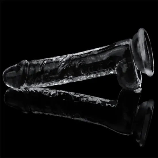 Lovetoy Flawless Clear 19 Cm Şeffaf Gerçekçi Dildo