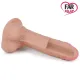 LoveToy Nature Cock 18 Cm Çift Katmanlı Platinum Dildo