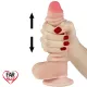 LoveToy Sliding 17.5 Cm. Çift Katmanlı Dildo