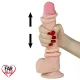 LoveToy Sliding 24 Cm. Çift Katmanlı Dildo