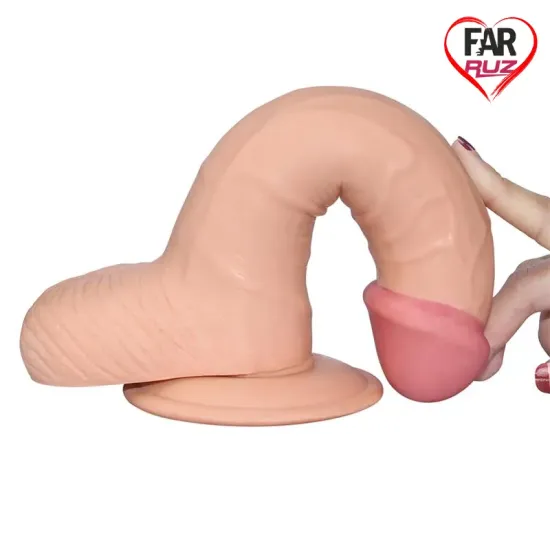 LoveToy The Ultra Soft Dude 20 Cm Dildo