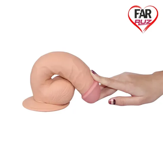 LoveToy The Ultra Soft Dude 21.5 Cm Dildo