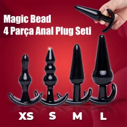 Magic Bead 4 Parça Anal Plug Seti