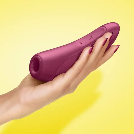 Satisfyer Curvy 1 Vakum Dalgası Klitoris Vibratörü