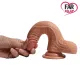 Shequ Crowley 18 Cm Çift Katmanlı Platinum Dildo