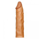 Farruz Pleasure Extender 5 cm Dolgulu Premium Melez Silikon Penis Kılıfı