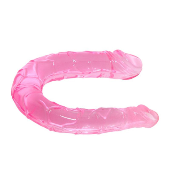 Farruz 30 cm Çift Taraflı Jel Yumuşak Penis Dildo