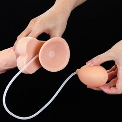 Farruz Yumuşak Dokulu Su Fışkırtmalı Realistik Penis 19 cm