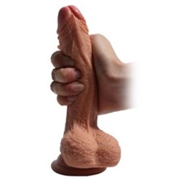 Farruz 18,5 cm Belden Bağlamalı Çift Katmanlı Realistik Dildo Penis Set