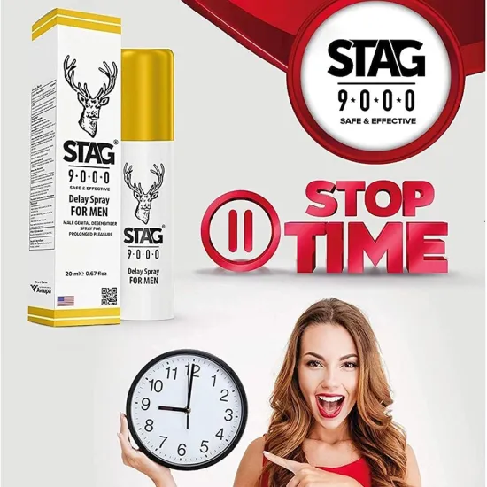 STAG 9000 Erkek için 20 ml Delay Sprey STAG 9000 Erkek için 20 ml Delay Sprey