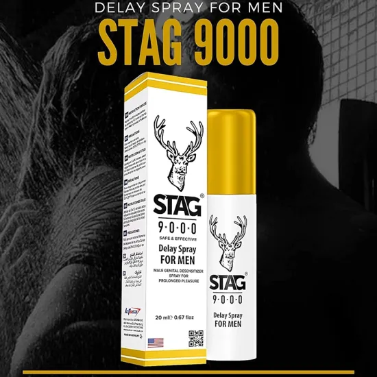 STAG 9000 Erkek için 20 ml Delay Sprey STAG 9000 Erkek için 20 ml Delay Sprey
