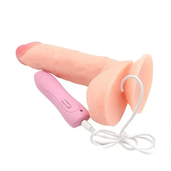 Summer Vibe 20 Cm Oynar başlı Titreşimli Penis