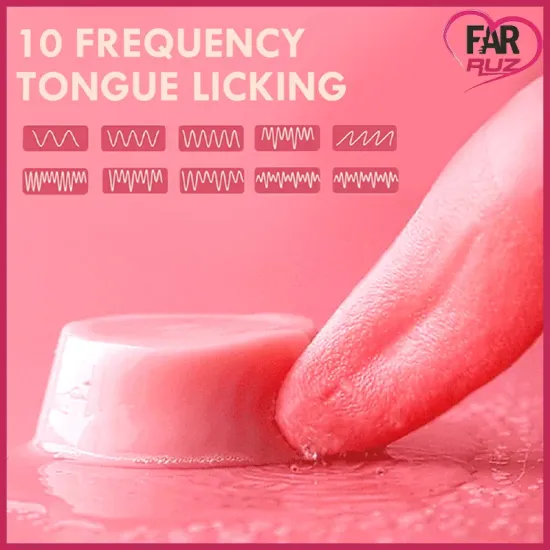 Tongue Licking 10 Fonksiyonlu Yalama Vibratör