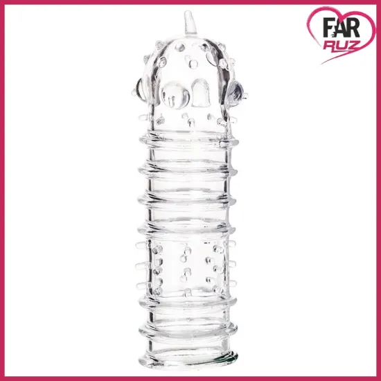 A-Toys Tark 15 Cm TPR Şeffaf Penis Kılıfı