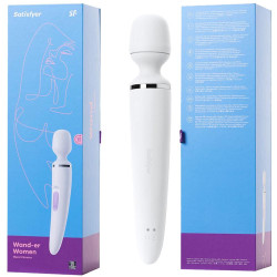 Farruz Satisfyer Wand-er Woman 34 Cm Beyaz Vibratör